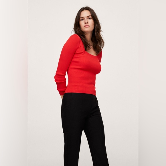 Ribbed Knit Sweater - Picture 2 of 3